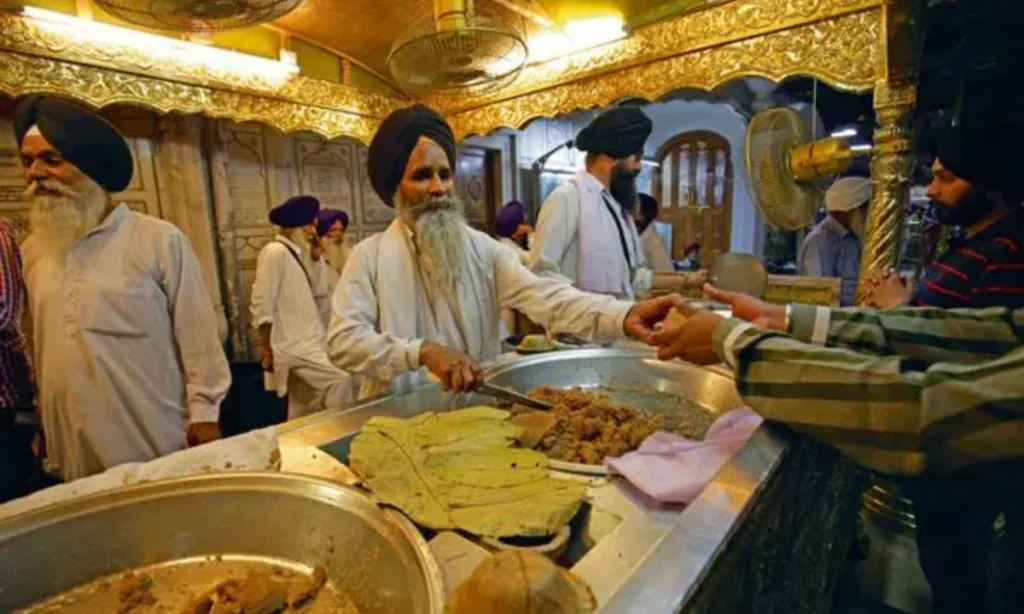 Langar in Golden Temple Amritsar